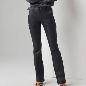 WHBM High Rise Bootcut Cargo Pants